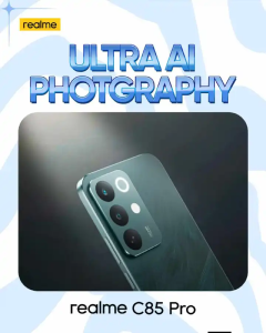 New Arrival Realme C85 Pro AI phone 256GB+8GB 6.8'' 120Hz AMOLED 7000mAh 45W Titan Battery IP69 PR0 Water Resistance 50MP Android 15 Type-C Dual Sim Smart Phones Fingerprint Unlock SMARTPHONES