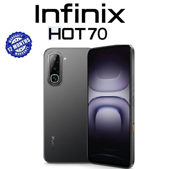 NEW ARRIVALS !! BRAND NEW INFINIX Hot 70,X6895B, 128GB ROM + 4GB RAM, 6.78 inches, 120Hz Display, 50 MP Main Camera +8MP SELFIE 6000 mAh Type C 45W Fast Charging ANFROID 16 SMARTPHONES