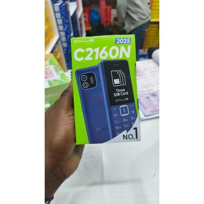 CALUS C2160N TRIPLE SIM CARD PHONE DISPLAY 1.77 " BT//TORCH//KING VOICE//2000 CONTACTS//TYPE C BATTERY 1050mAH BATTERY CAPACITY