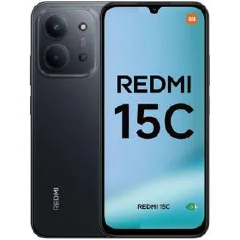 REDMI 15C 128GB Storage Upto 8(4+4)GB Ram 6.9'' FHD Immersive Display 50MP Main Cam +8MP front 6000mAh 33W Fast Charger Xiaomi Hyper OS Side Fingerprint Smartphone smart phones