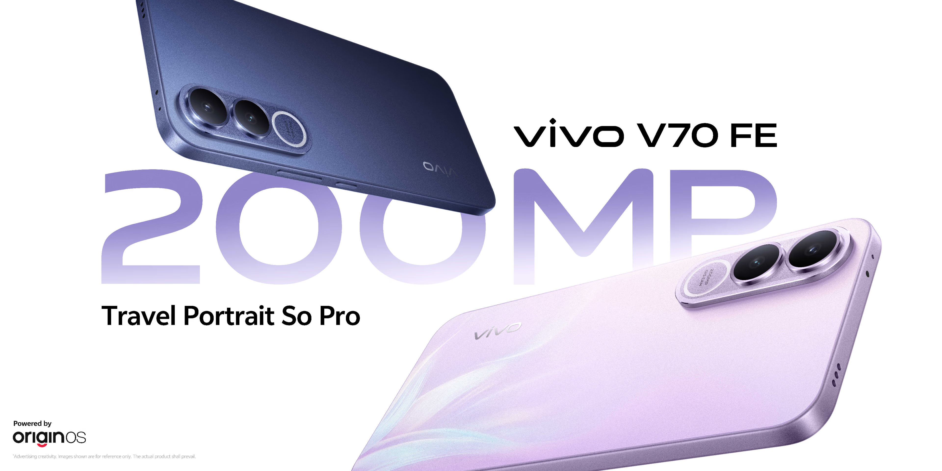 VIVO V70 FE 5G 6.83" AMOLED DISPLAY, 256GB ROM + 8GB RAM, Camera 200MP +32MP SELFIE Battery 7000mAh BATTERY CAPACITY 90W FAST CHARGING ANDROID 16 Smartphone