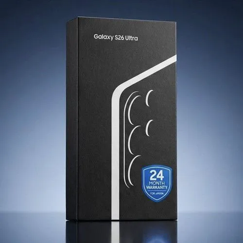 New Arrival Samsung Galaxy S26 Ultra 5G 256GB + 12GB 6.9" 120Hz Dynamic LTPO AMOLED 2X Privacy Secure Display 200MP Quad Camera Snapdragon 8 Elite Gen 5 60W 5000mAh IP68 Android 16 AI Smart Phone