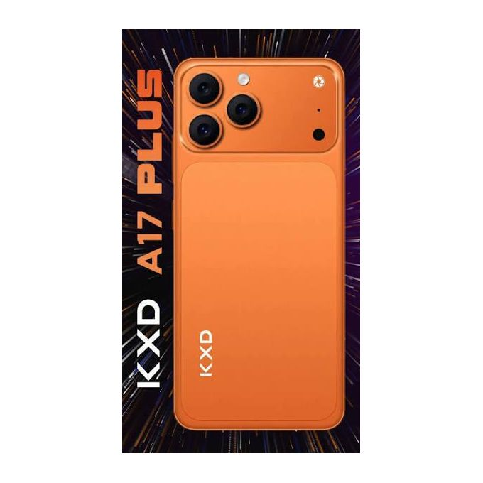 KXD A17 Plus Smartphone 6.6 Inch HD+ Display, 11GB (3+8)RAM, 64GB ROM, 5000mAh Battery, Android Smartphone, Dual SIM, Face Unlock, Fingerprint Sensor, AI Dual Camera, 4G LTE Mobile Phone