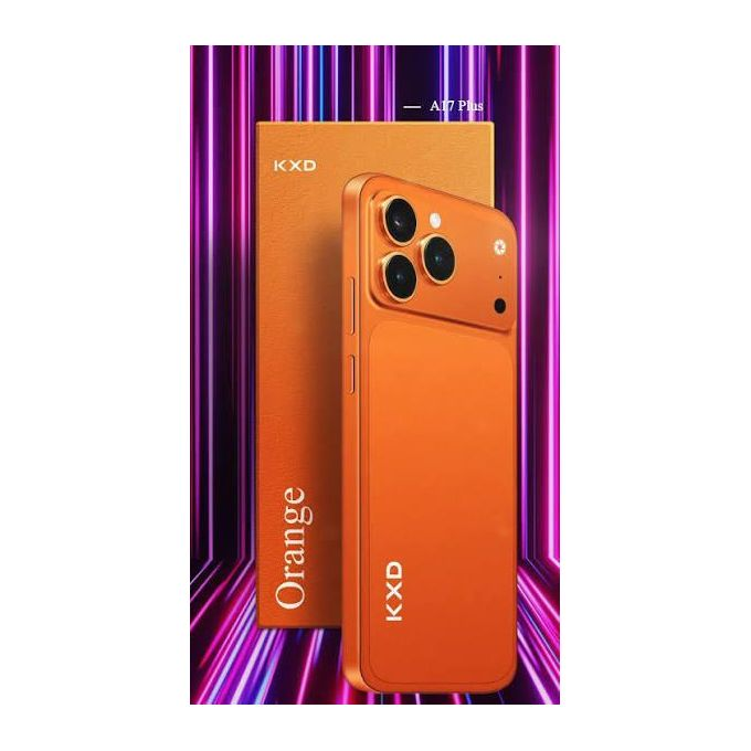 KXD A17 Plus Smartphone 6.6 Inch HD+ Display, 11GB (3+8)RAM, 64GB ROM, 5000mAh Battery, Android Smartphone, Dual SIM, Face Unlock, Fingerprint Sensor, AI Dual Camera, 4G LTE Mobile Phone