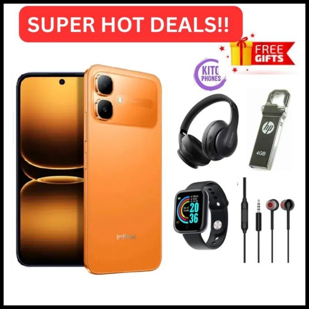 [NEW ARRIVAL] INFINIX Smart 20 128GB+4GB 6.67" 120Hz Display Dual Speakers Dual SIM 4.5G Slim Phone 5200mAh Battery 15W Charging IP64 Fingerprint Lock Android 16 SMARTPHONE+FREE GIFTS JUST FOR YOU