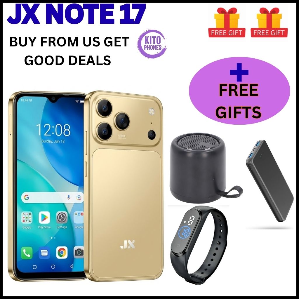 {NEW ARRIVALS} BRAND NEW JX Note 17 Smartphone 4GB RAM + 64GB ROM Display: 6.6″ HD+ Incell 5MP Front + 8MP Rear AI Camera 5000mAh Big Battery Dual sim Android 14 Smart Phones+FREE GIFTS JUST FOR YOU