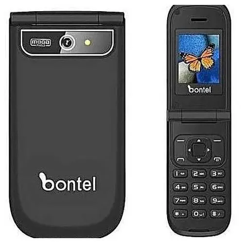 BONTEL A225 FEATURE PHONE DUAL SIM FLIP PHONE SCREEN 1.77'' DISPLAY 1000mAh BATTERY CAPACITY KABAMBE/KATULULU/MULIKA MWIZI/BUTTON MOBILE PHONE+FREE GIFTS JUST FOR YOU(WATCH)