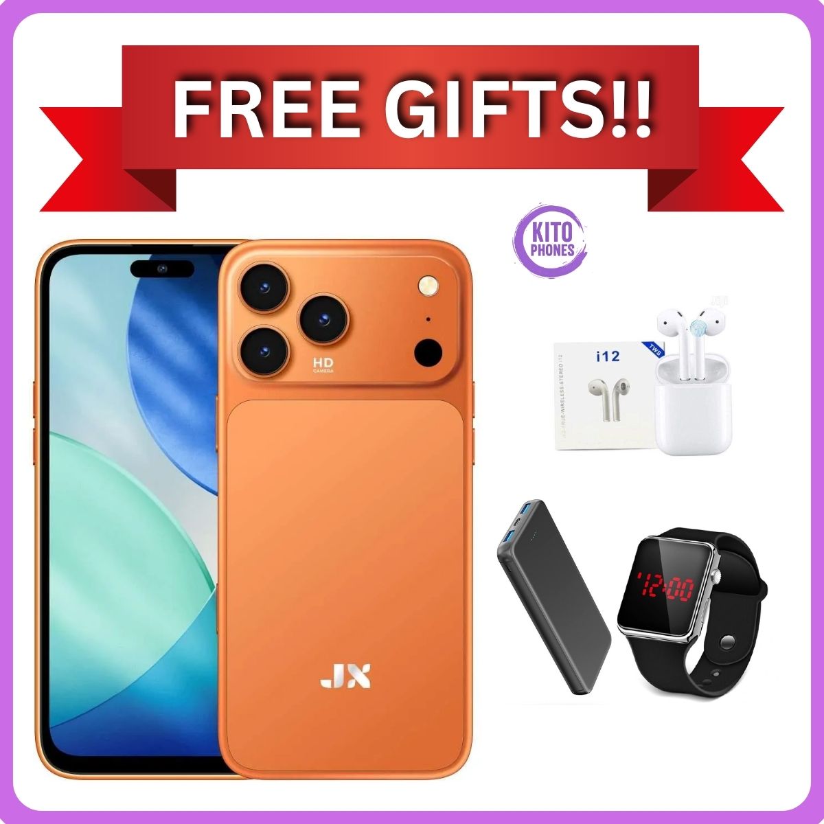 {NEW ARRIVALS} BRAND NEW JX Note 17 Smartphone 4GB RAM + 64GB ROM Display: 6.6″ HD+ Incell 5MP Front + 8MP Rear AI Camera 5000mAh Big Battery Dual sim Android 14 Smart Phones+FREE GIFTS JUST FOR YOU