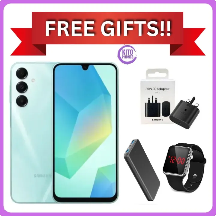 BRAND NEW !!!! Samsung Galaxy A16 128GB+4GB 6.7" Super AMOLED Display 50MP Triple Camera Android 14 Mediatek Helio G99 5000mAh 25W Type-C Charge Smart Phones Samsung A16 phone+FREE GIFTS JUST FOR YOU