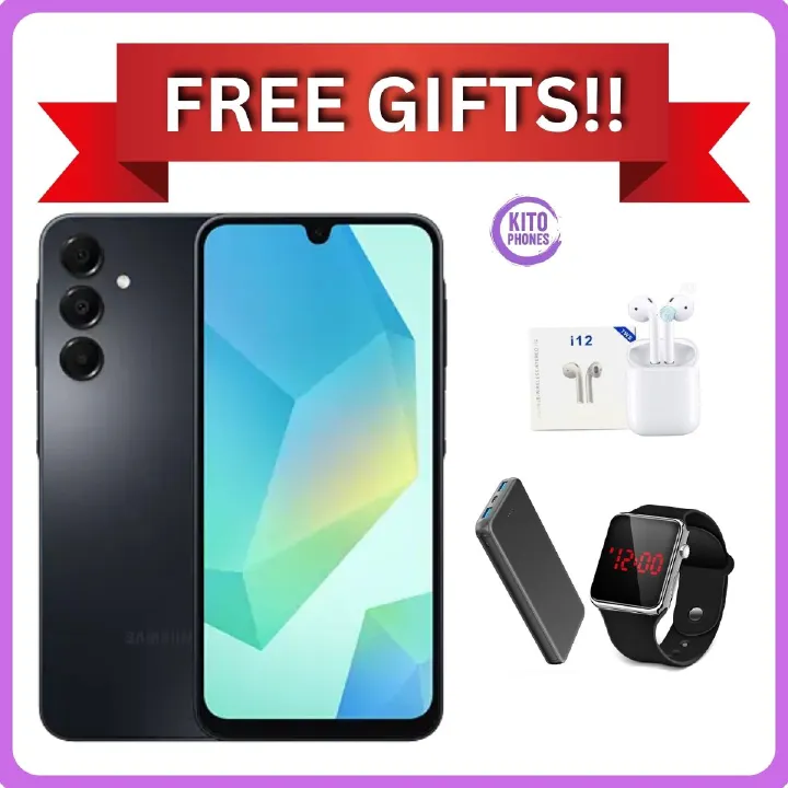 BRAND NEW !!!! Samsung Galaxy A16 128GB+4GB 6.7" Super AMOLED Display 50MP Triple Camera Android 14 Mediatek Helio G99 5000mAh 25W Type-C Charge Smart Phones Samsung A16 phone+FREE GIFTS JUST FOR YOU