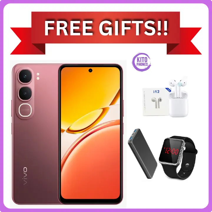 Vivo Y21d 6.68" display 6GB RAM +256GB ROM 50MP MAIN CAMERA  6500mAh battery capacity 5-Year Health Battery, IP69+ Waterproof, 45W FlashCharge, 90Hz refresh rate ANDROID 15 SMARTPHONE+FREE GIFTS