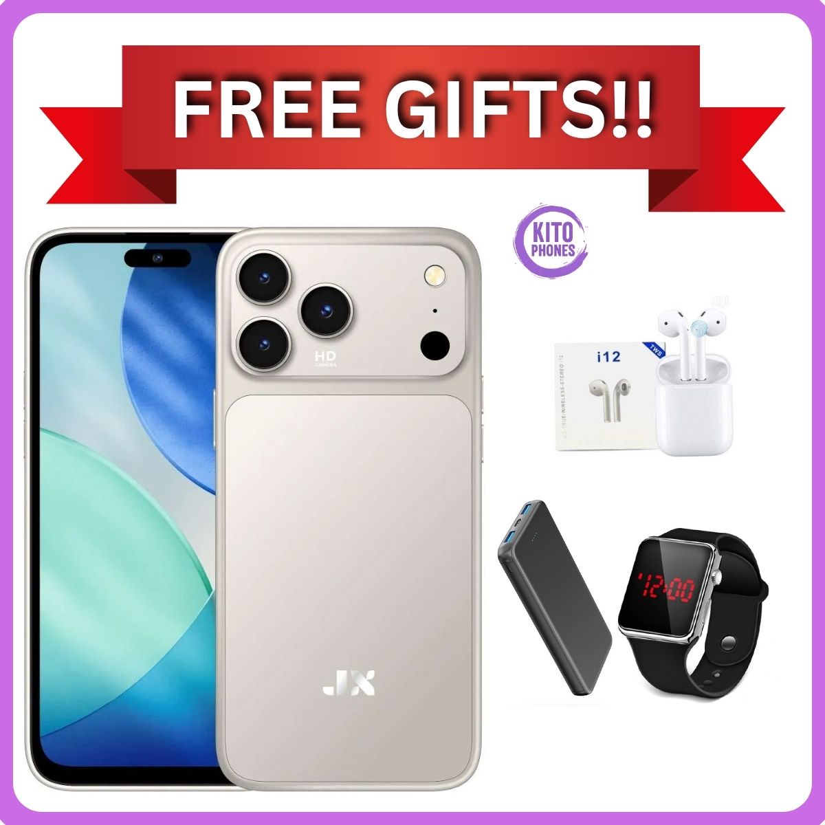 {NEW ARRIVALS} BRAND NEW JX Note 17 Smartphone 4GB RAM + 64GB ROM Display: 6.6″ HD+ Incell 5MP Front + 8MP Rear AI Camera 5000mAh Big Battery Dual sim Android 14 Smart Phones+FREE GIFTS JUST FOR YOU