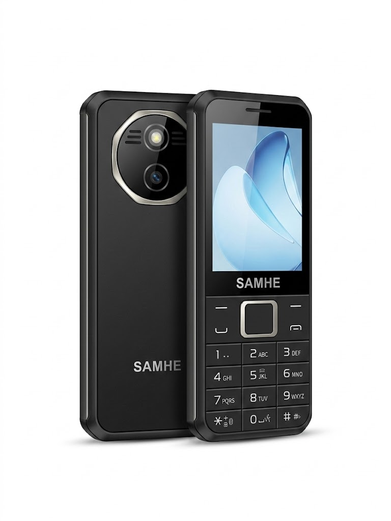 [BRAND NEW] Samhe S455 2.8" big screen display Feature Phone – Triple SIM Standby, 2500mAh Big Battery, 55 Days Long Standby, Wireless FM & Colorful Ambient Light affordable TYPE C featured phone