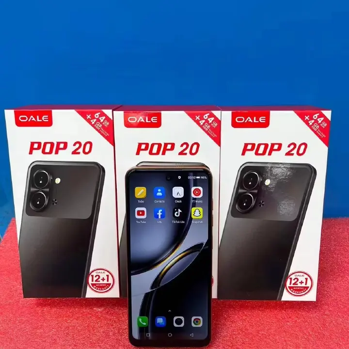 [NEW ARRIVAL] OALE POP 20 STORAGE 64GB ROM+4GB RAM 6.6’’ HOLE SCREEN DUAL SIM PHONE 5075mAh BATTERY CAPACITY SIDE FINGERPRINT TYPE-C CHARGER REAR CAMERA 8MP+FRONT 5MP ANDROID 13 SMARTPHONE