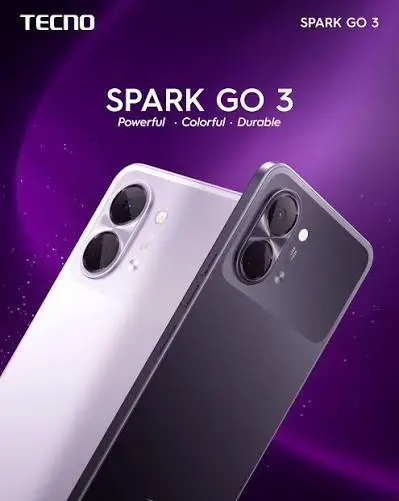 HOT DEAL 🔥 BRAND NEW !! Tecno Spark Go 3, 6.74 Inch display ,upto 8GB RAM(4+4), 64 GB Storage, 5000mAh battery ,15W fast charging, 13MP CAMERA ,1 YEAR WARRANTY ANDROID 15 SMARTPHONES+FREE GIFTS