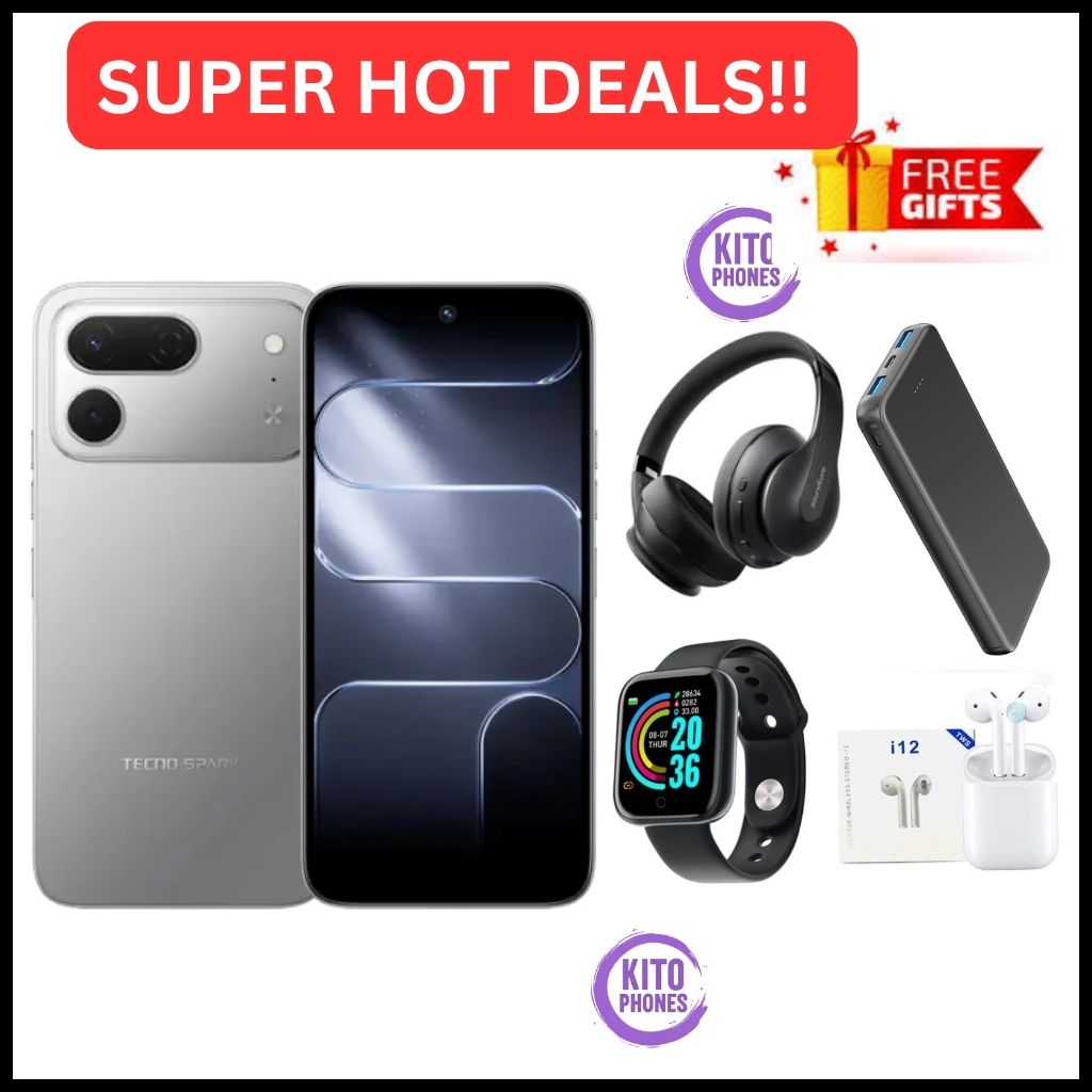 [BRAND NEW] Tecno Spark 50 Pro 256GB ROM+8GB RAM 6.78-inch'50MP f/1.8 PDAF + 8MP f/2.0 selfie,Battery: 5600mAh'OS: Android 16, MediaTek Helio G100+12 MONTHS FREE WARRANTY PHONE SMARTPHONE+FREE GIFTS