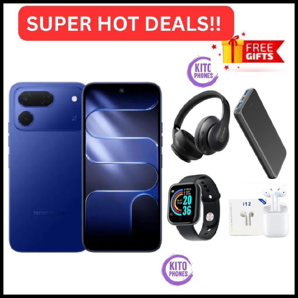 [BRAND NEW] Tecno Spark 50 Pro,6.78-inch'50MP f/1.8 PDAF + 8MP f/2.0 selfie 4GB RAM +128GB ROM,Battery: 5600mAh'OS: Android 16, MediaTek Helio G100+12 MONTHS FREE WARRANTY PHONE SMARTPHONE+FREE GIFTS