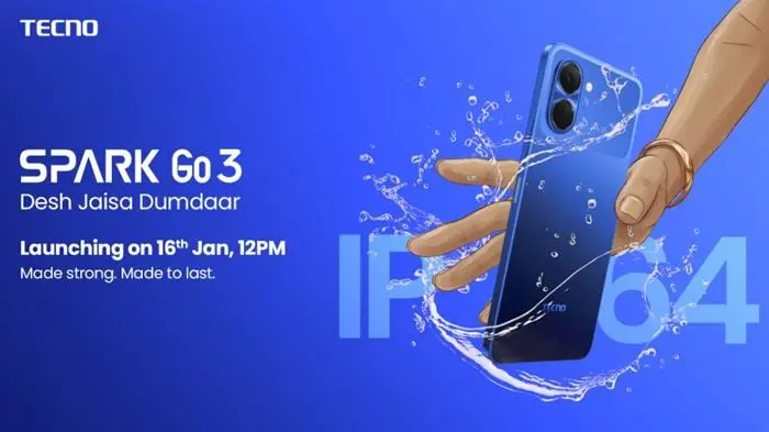 HOT DEAL 🔥 BRAND NEW !! Tecno Spark Go 3, 6.74 Inch display ,upto 8GB RAM(4+4), 64 GB Storage, 5000mAh battery ,15W fast charging, 13MP CAMERA ,1 YEAR WARRANTY ANDROID 15 SMARTPHONES+FREE GIFTS