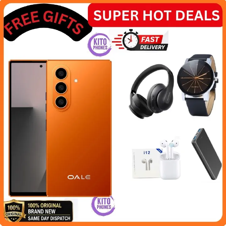 [NEW ARRIVAL] OALE MATE 17 SMART PHONE MEMORY 128GB+8GB 4G NETWORK BIG BATTERY 5750MAH TRIPLE CAMERA 13MP+20MP AI CAMERA SCREEN 6.75’’ ANDROID 15 SIDE FINGERPRINT UNLOCK smartphones+FREE GIFTS