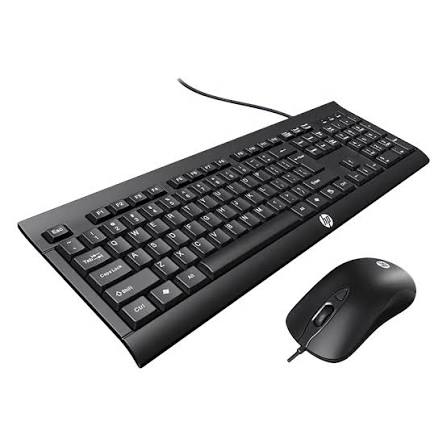 BRAND NEW HP WIRED KEYBOARD AND MOUSE COMBO| AFFORDABLE PRICE| COMFORTABLE ERGONOMIC DESIGN| FULL SIZE WIRED USB KEYBOARD| PLUG AND PLAY SET-UP