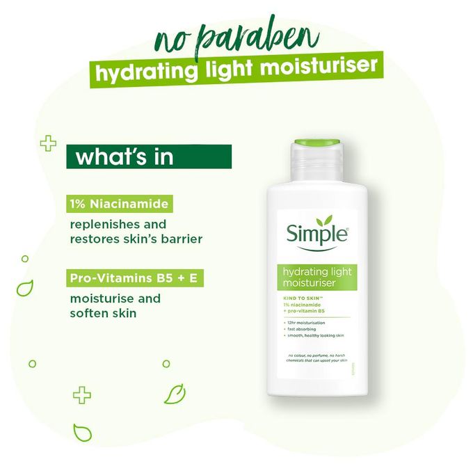 Simple Simple Skincare Combo: Refreshing Face Wash, Soothing Toner & Hydrating Moisturiser for Normal to Oily Skin