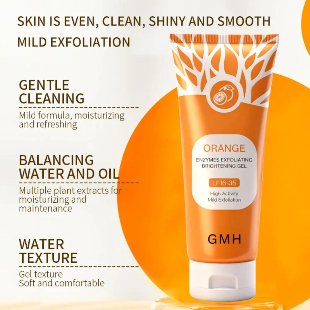 Exfoliating Gel, Moisturizer Face Body Scrub Gel,Deep Cleansing Moisturizing Facial Exfoliator,Natural Peeling Gel Face Scrub