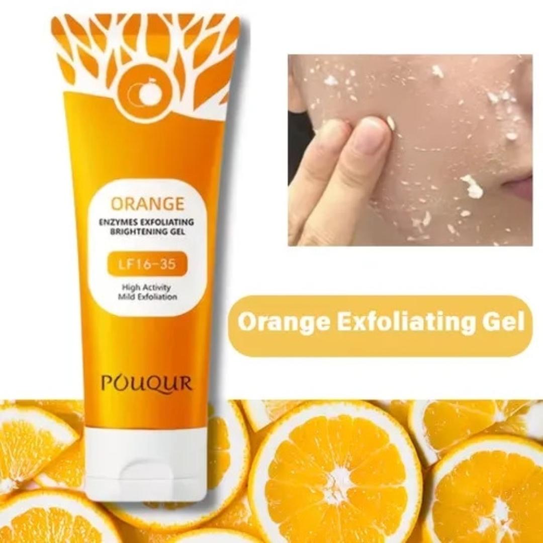 Exfoliating Gel, Moisturizer Face Body Scrub Gel,Deep Cleansing Moisturizing Facial Exfoliator,Natural Peeling Gel Face Scrub