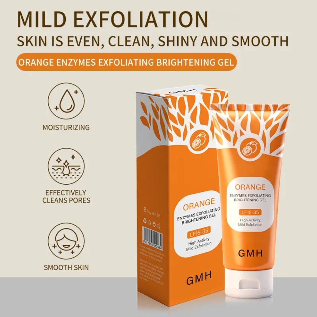 Exfoliating Gel, Moisturizer Face Body Scrub Gel,Deep Cleansing Moisturizing Facial Exfoliator,Natural Peeling Gel Face Scrub
