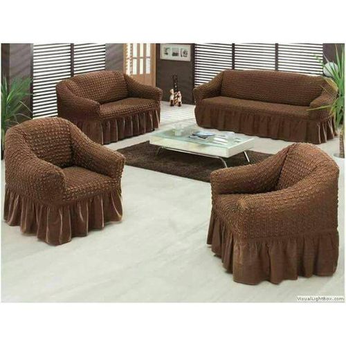 CLEARANCE OFFER Quality Classy Universal Stretchable TURKEY Jacquard SEAT COVERS, SOFA LOOSE COVERS- 7 Seater-3:2:1:1