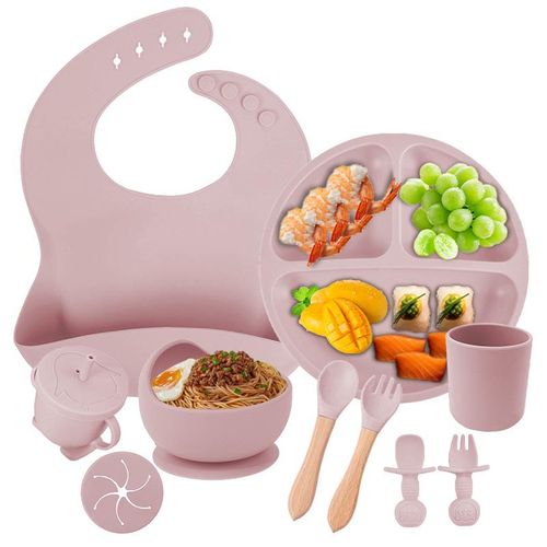 CLEARANCE OFFER Silicone Weaning/Baby Feeding Set /10 pieces set