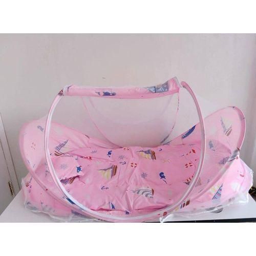 CLEARANCE OFFER Fashion Foldable Baby Bassinet Sleeping Nest Mosquito Net