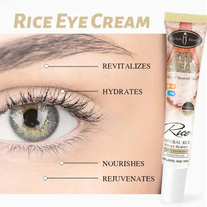 Aichun Beauty Natural Rice Eye Cream