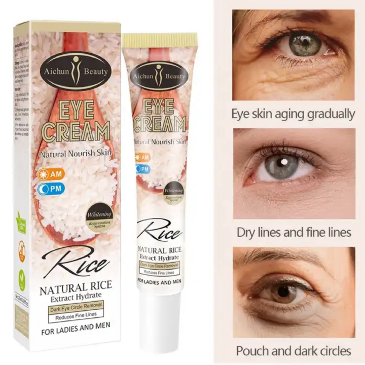 Aichun Beauty Natural Rice Eye Cream