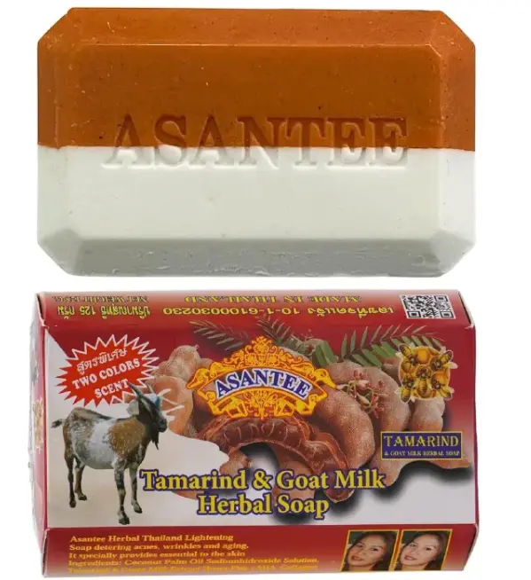 Original Asantee Tamarind & Goat Milk Herbal Soap 125g