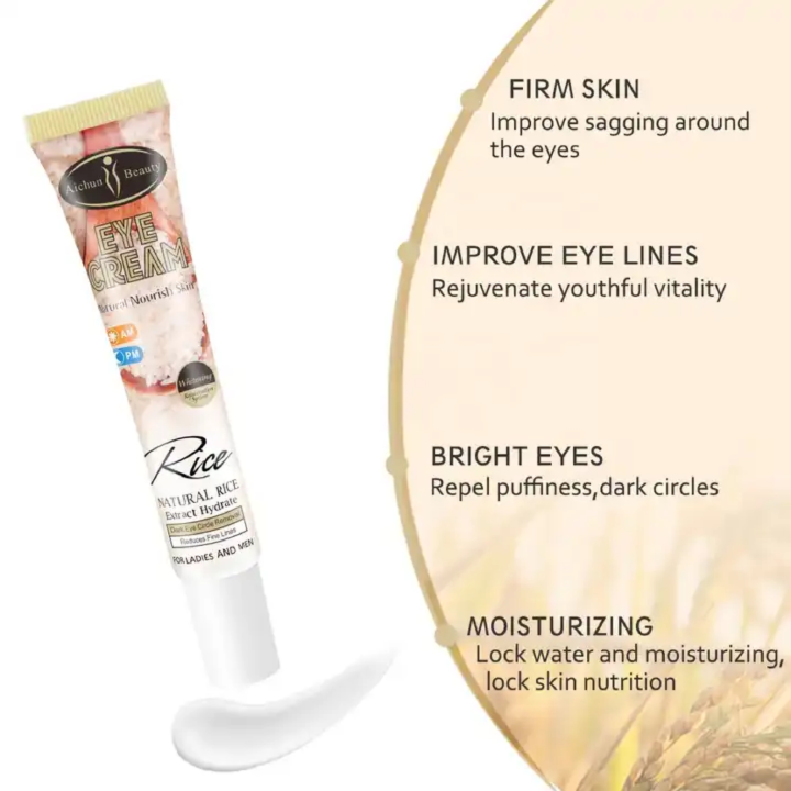 Aichun Beauty Natural Rice Eye Cream