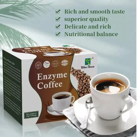 Enzyme Coffee Instant Coffee For Weight Loss, Increased Metabolism and Fat Burning Drink