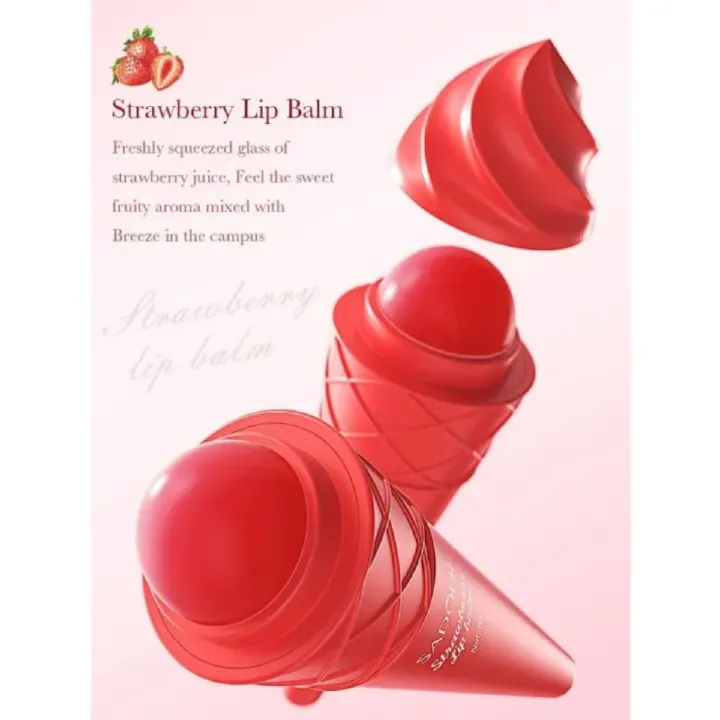 Strawberry Lip Balm Moisturizing Anti Chap Lipstick
