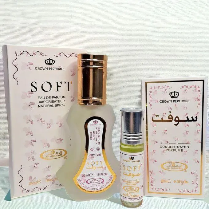 🌸 AL REHAB SPECIAL OFFER!!!!! 2-in-1 Perfume Set – Soft Perfume + Soft Perfume Oil | Long-Lasting Arabian Fragrance Combo