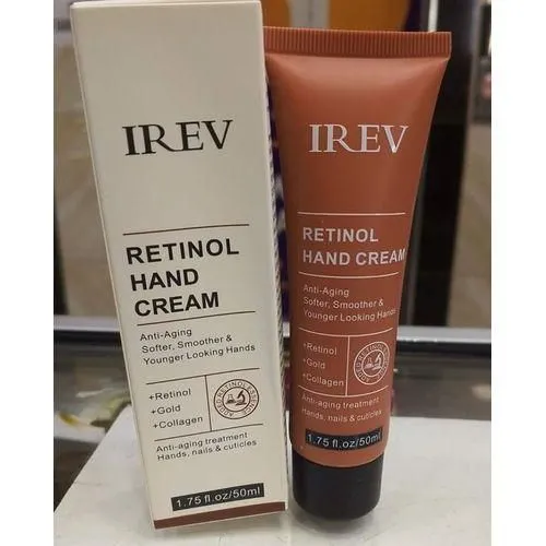 IREV Retinol Hand Cream - with Retinol Gold Collagen