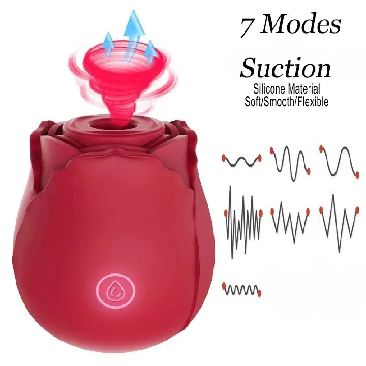 HOT SALE Rose Sex Toy For Ladies Sex Products For Women Sucking Vibration Female Licking Massage Masturbation sex toys adult gift - image 24