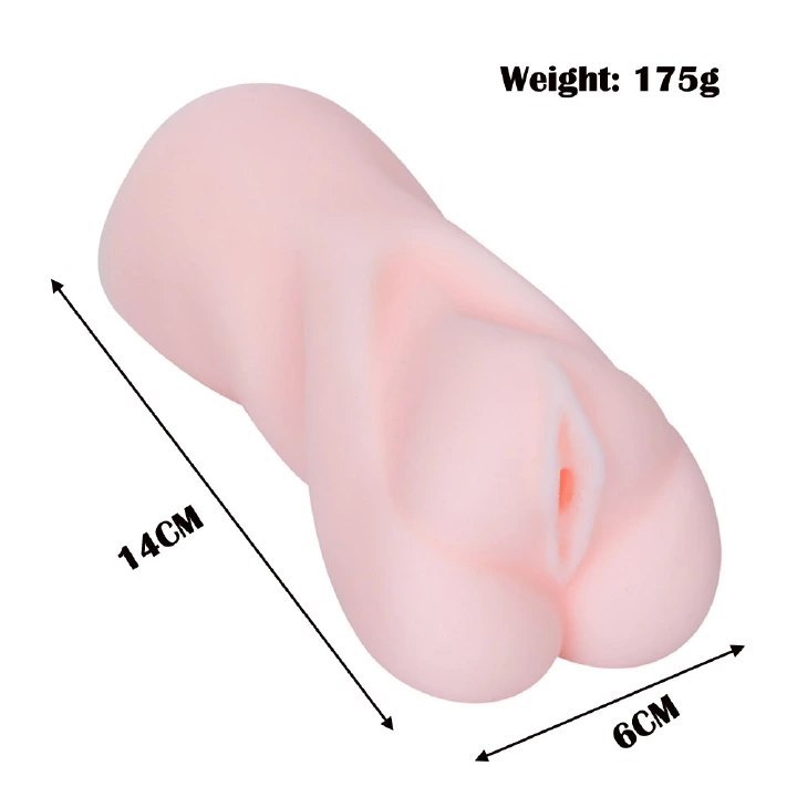 Pussy Compact Male Masturbator Free Lubricant Gel 3D Lifelike Vagina Jerk Off Masturbation Cup Stroker Love Doll Realistic Sex Toy For Men Couple - image 9