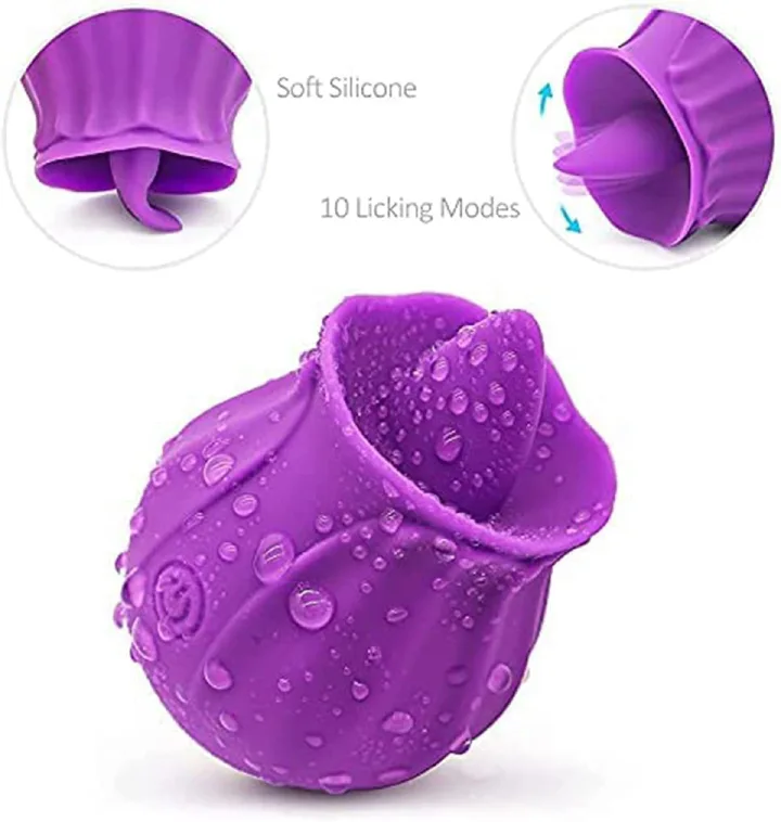 Sex Products Egg skipping Tongue lick Female masturbator Adult sex toys Adult gifts G-point stimulation vibration sexy#nian nu jiao - image 8