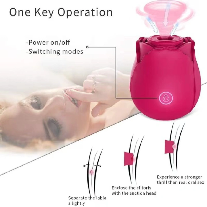 HOT SALE Rose Sex Toy For Ladies Sex Products For Women Sucking Vibration Female Licking Massage Masturbation sex toys adult gift - image 25