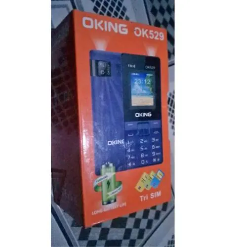 [OFFER] Oking OK529 TRIPLE SIM CARD PHONE 32.0 MB of RAM 1.77 inch display Includes wireless FM radio with external earphone support, flakabambe katululu 1000mAh feature button phone featured phones