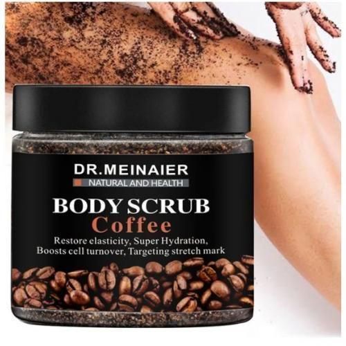 DR MEINAIER Coffee Body Scrub-Smoothens,Softens,Moisturizes,Restores Elasticity&Super Hydrating