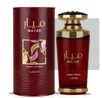 Lattafa Mayar Cherry Intense for Unisex Eau de Parfum Spray, 3.4 Ounce / 100 ml EDP long lasting fragrance for men and women