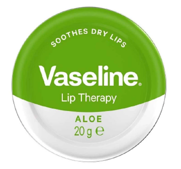 Vaseline Lip Therapy Premium Lip Balm – Deep Moisture & Protection for Dry, Chapped Lips, Pure Petrolatum Formula with Shea-Butter & Vitamin E, Travel-Size Tin/Stick for Men & Women