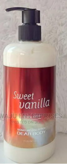 4 Pack Dear Body Sweet Vanilla Lotion, Shower Gel ,Body Splash & Cream Sweet Fresh Scent Keep Fresh Body Lotion Shower Gel Body Washes Body Washes 4 Pack Signature Collection Body Luxuries