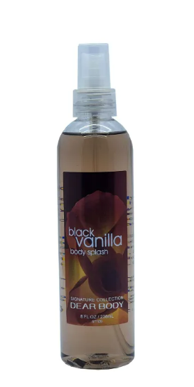 2 Pack My Dear Body Black Vanilla Big Lotion + Splash Sweet Fresh Scent Keep Fresh Revitalize and Smoothen Skin Care Body Washes Body Washes Signature Collection Body Luxuries