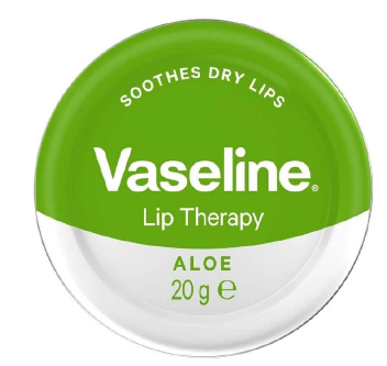 Vaseline Lip Therapy Premium Lip Balm – Deep Moisture & Protection for Dry, Chapped Lips, Pure Petrolatum Formula with Shea-Butter & Vitamin E, Travel-Size Tin/Stick for Men & Women